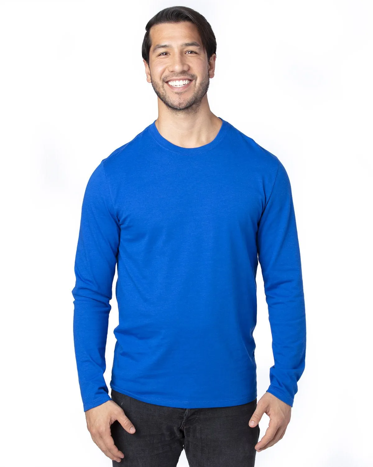 100LS-Threadfast Apparel-ROYAL