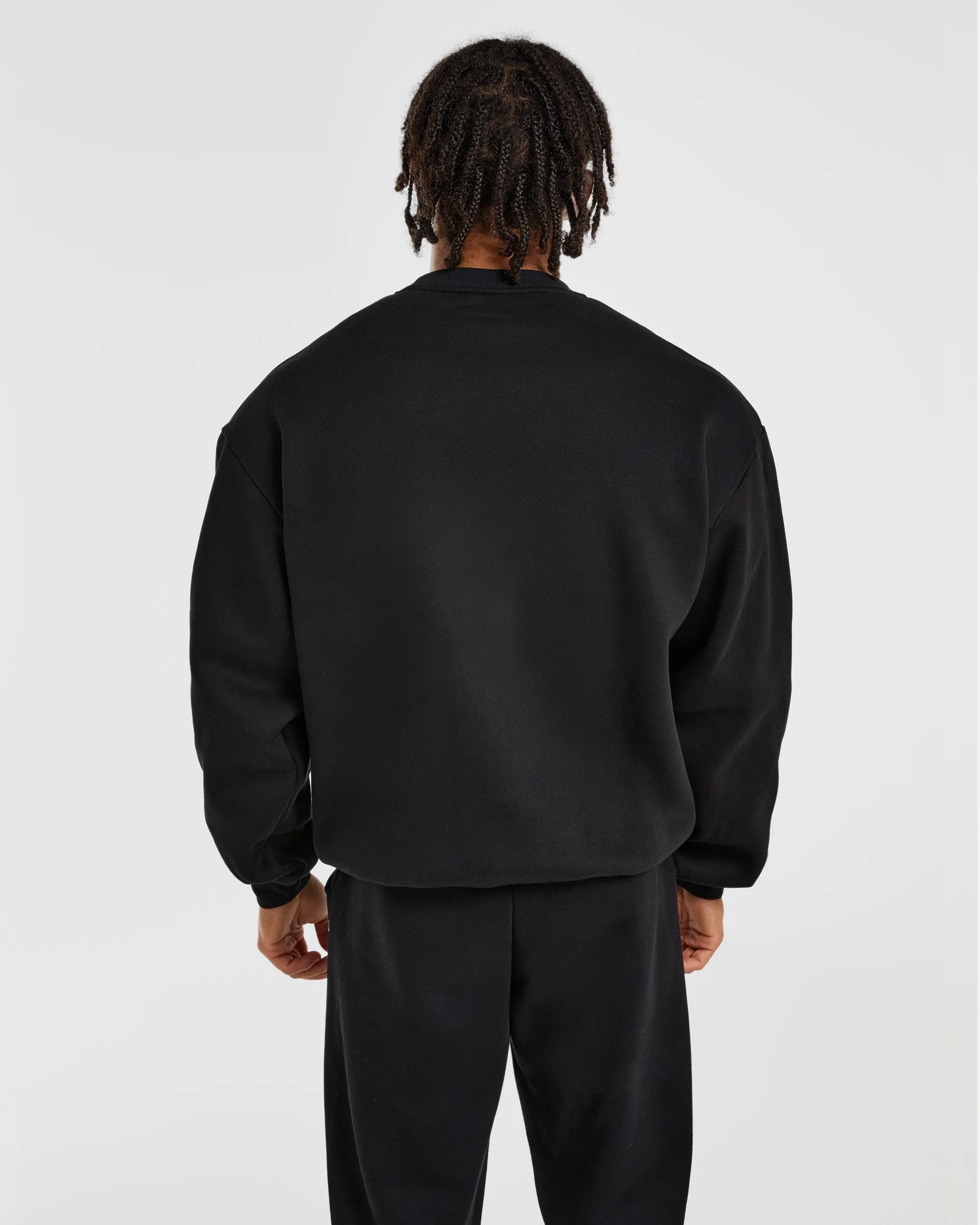 Academy Oversized Sweater - Black