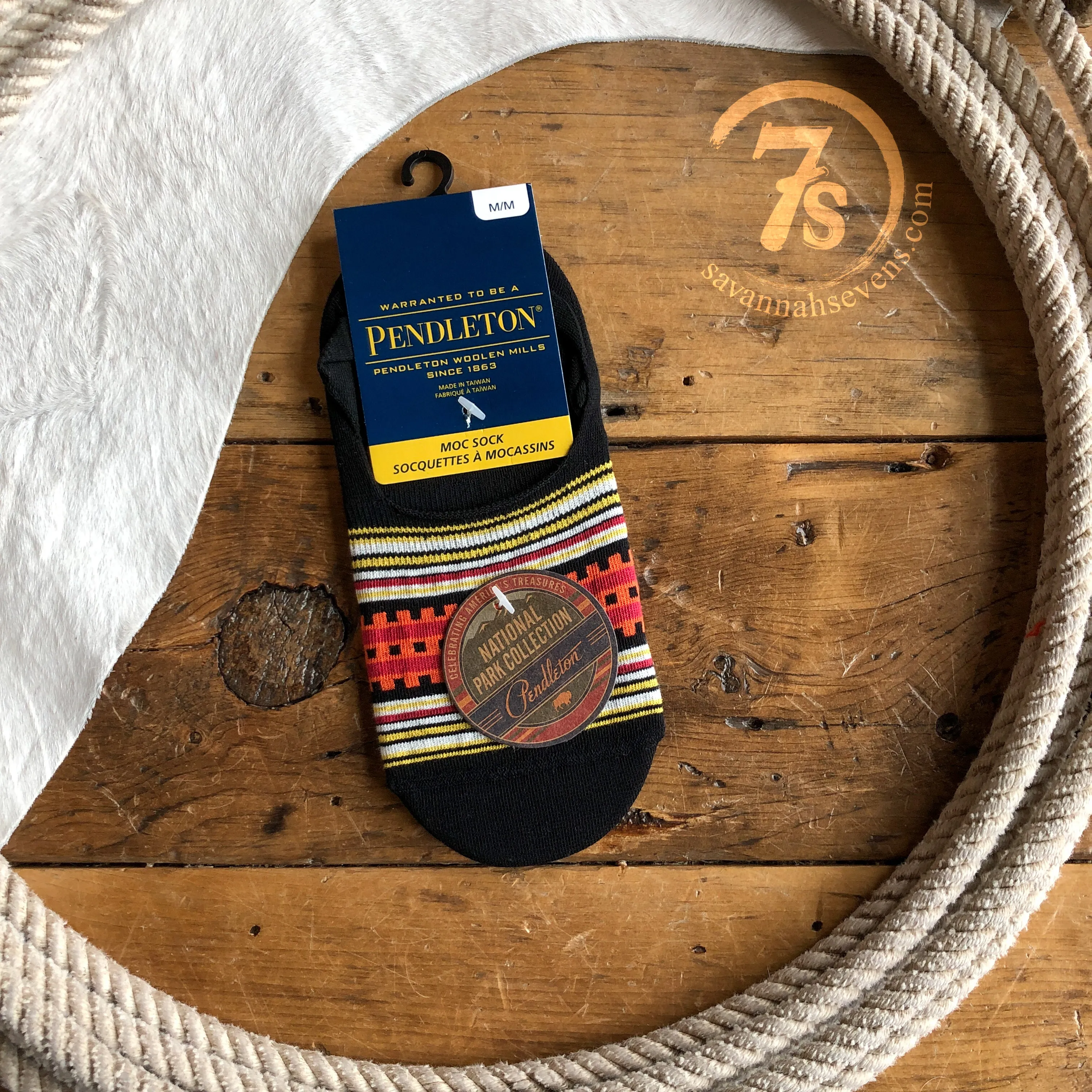 Acadia Pendleton Moc Socks