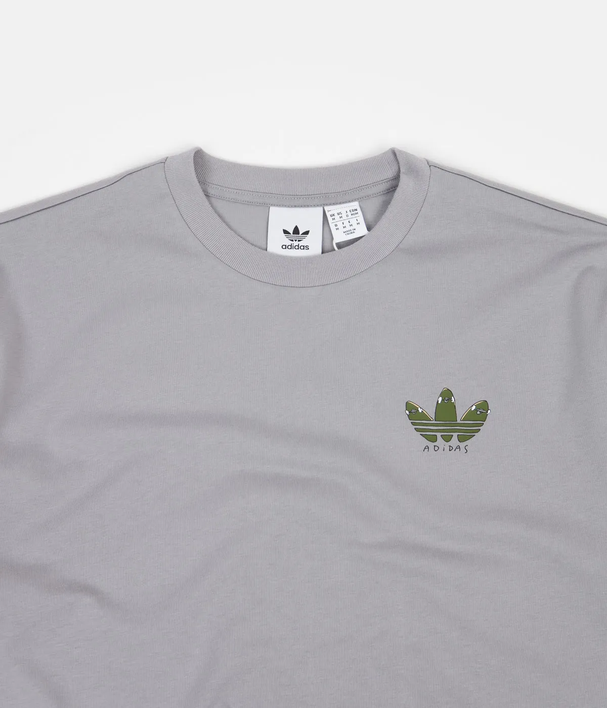 Adidas Henry Jones Can T-Shirt - Light Onix