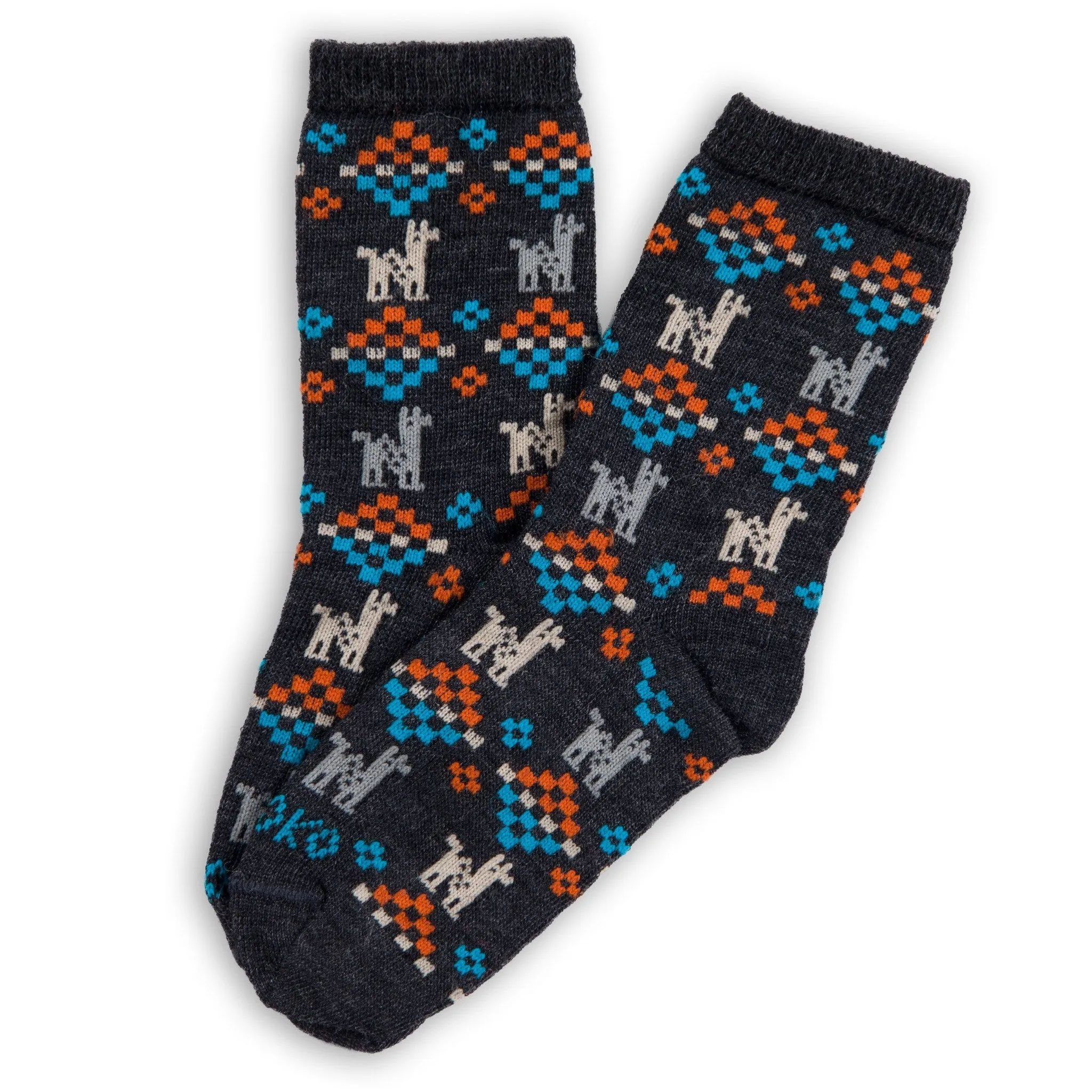 Alpaca Polygon Socks