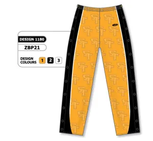 Athletic Knit Custom Sublimated Basketball Warm Up Pant Design 1180