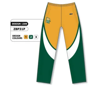 Athletic Knit Custom Sublimated Basketball Warm Up Pant Design 1309