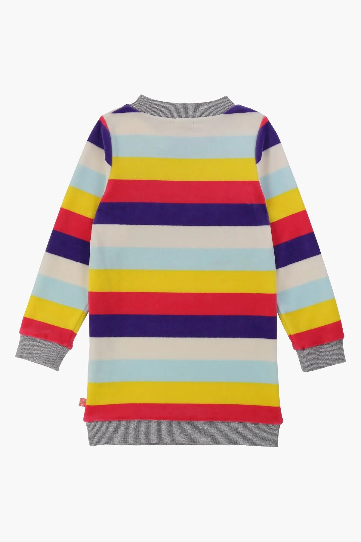 Billieblush Striped Velour Girls Dress