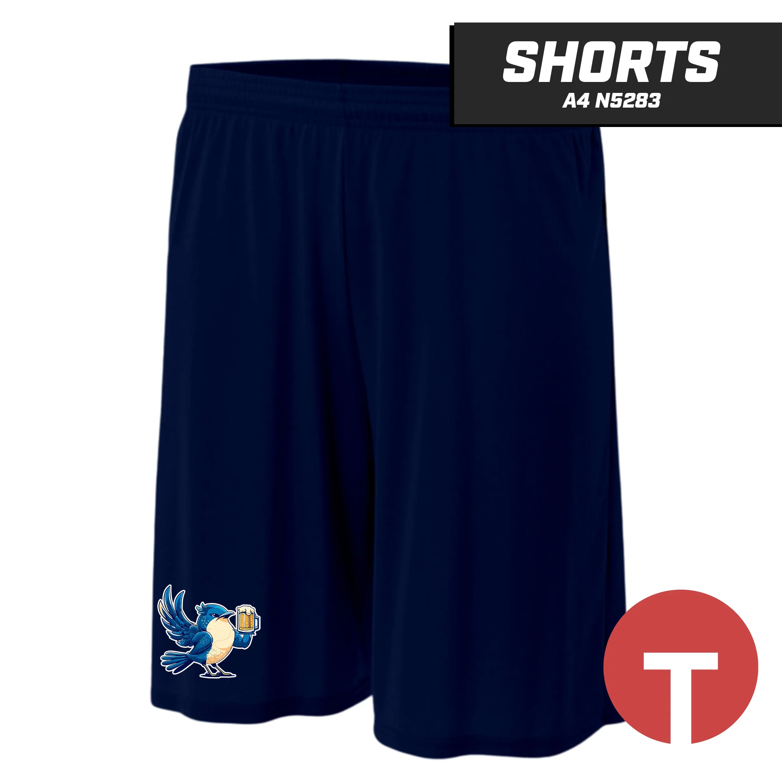 Bluebirds - Short A4 Apparel N5283