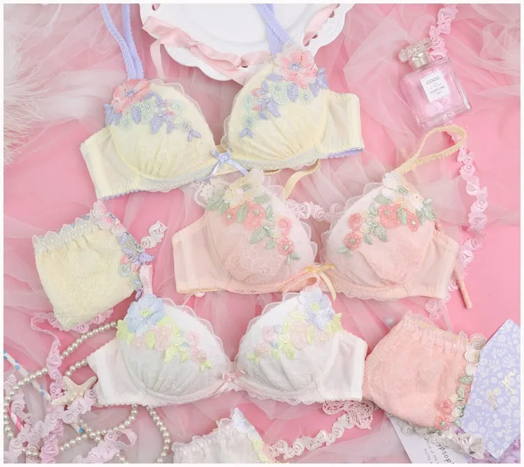 Candy Floral Lingerie Set