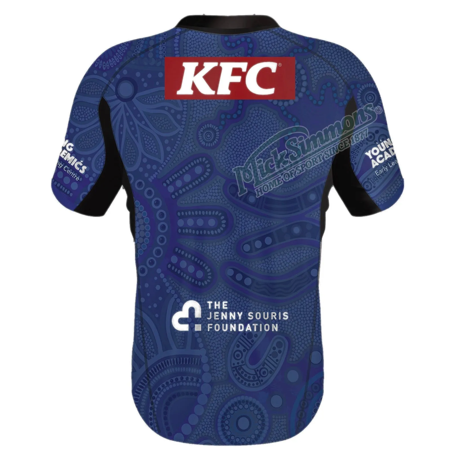 Canterbury Bulldogs 2024 Indigenous Men's Jersey NRL Rugby League by Classic