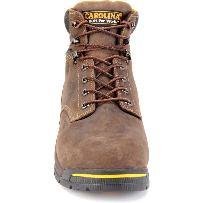 Carolina Men's Bruno Lo 6" Comp Toe WP Insulated Work Boot -Brown- CA5521