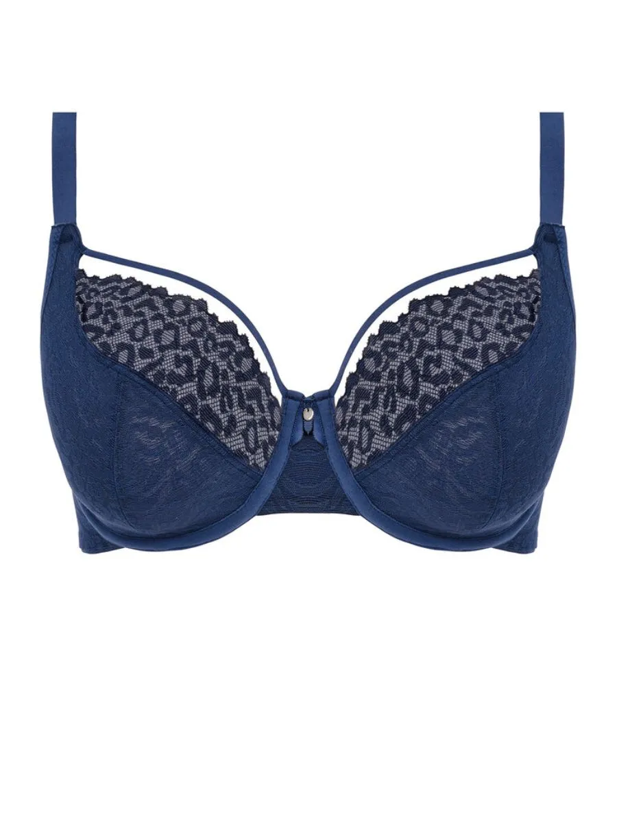 Catwalk Plunge Bra - Midnight