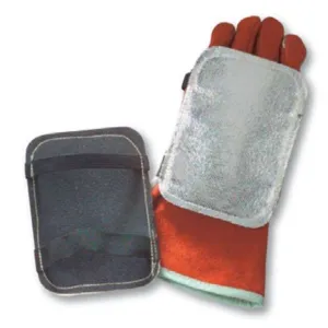 CHICAGO PROTECTIVE APPAREL 88-ALUM Aluminized Welding Glove Protector, Silver, One Size, 1 Each