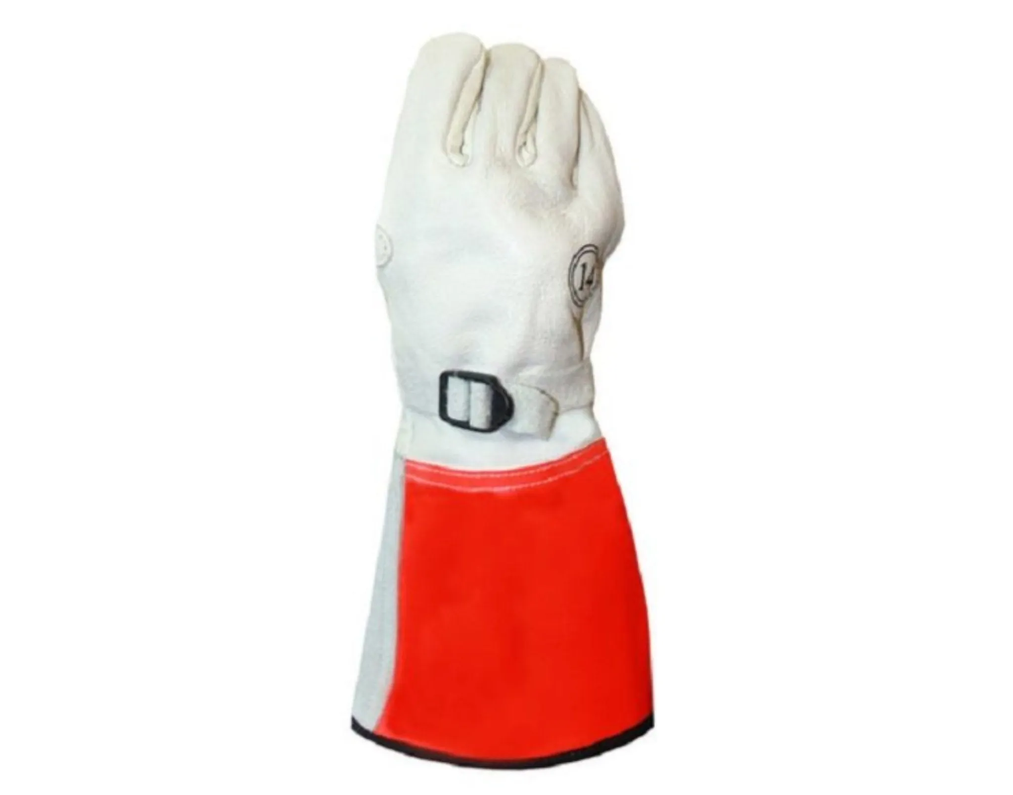 Chicago Protective Apparel LLPG-14 High Voltage Leather Protector Glove, 1 Pair