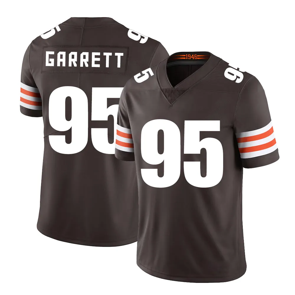 Cleveland Browns Jersey #95 Garrett Brown Youth Adult Men's Football Team Color Home Player Jersey