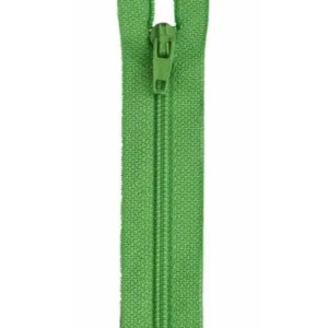 Coats All-Purpose Plastic Zipper 7in Bright Green