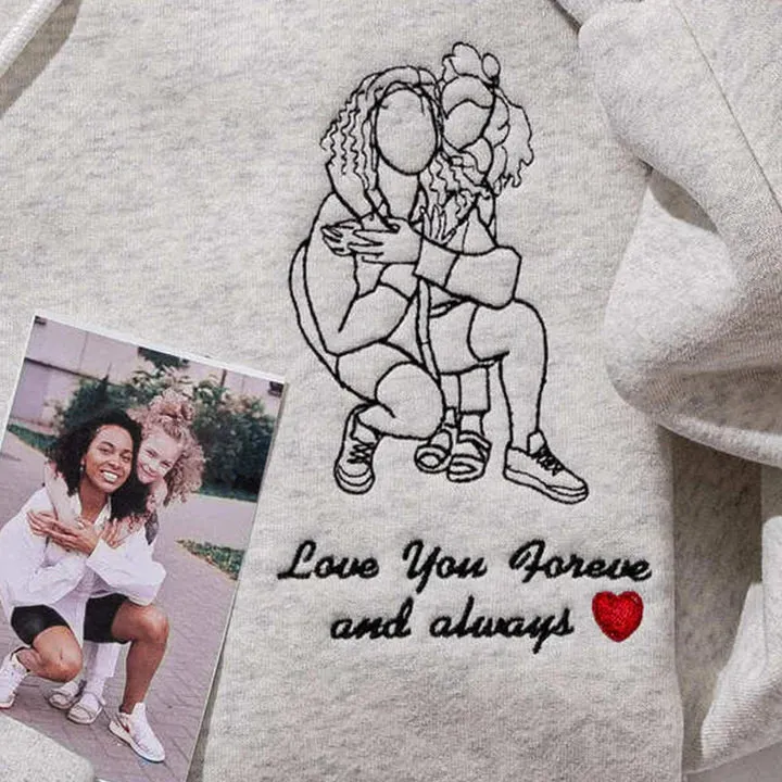 Custom Photo Embroidered Apparel