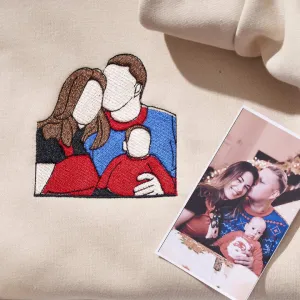 Custom Photo Embroidered Apparel