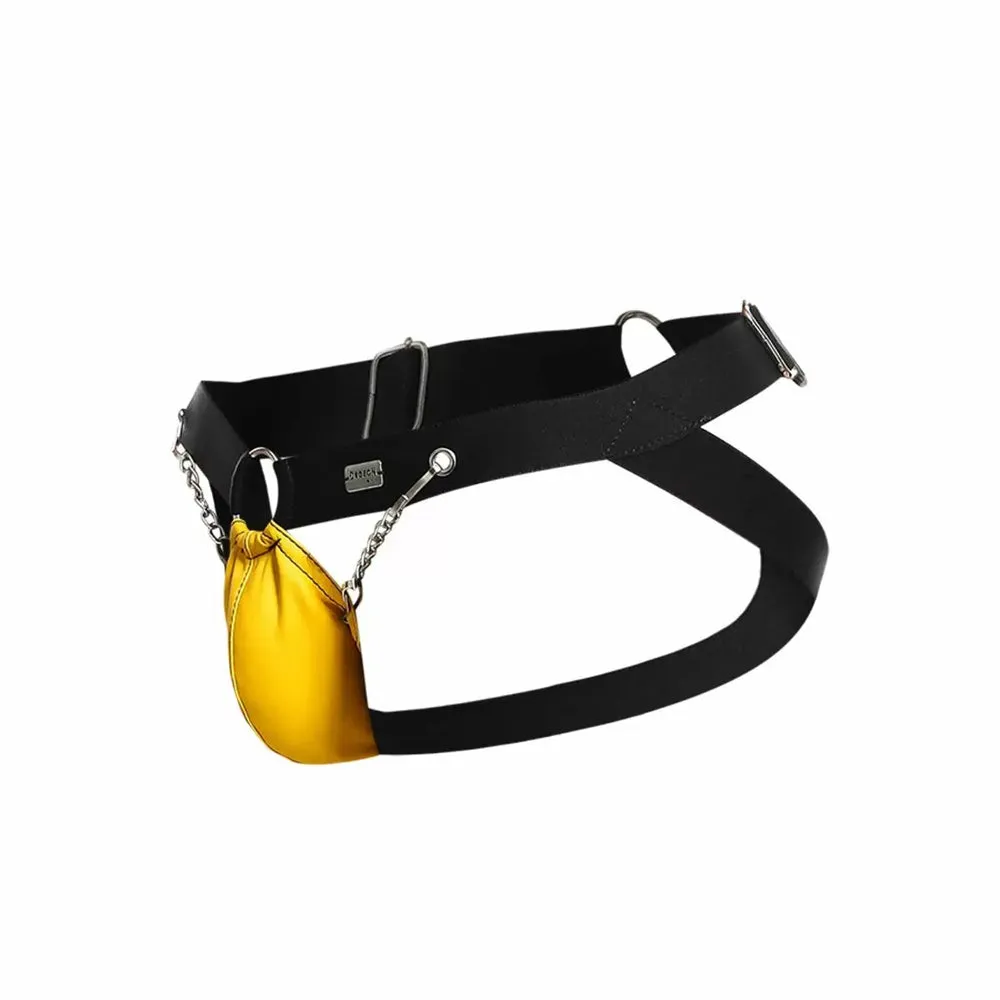 Dngeon Chain Jockstrap Yellow One Size