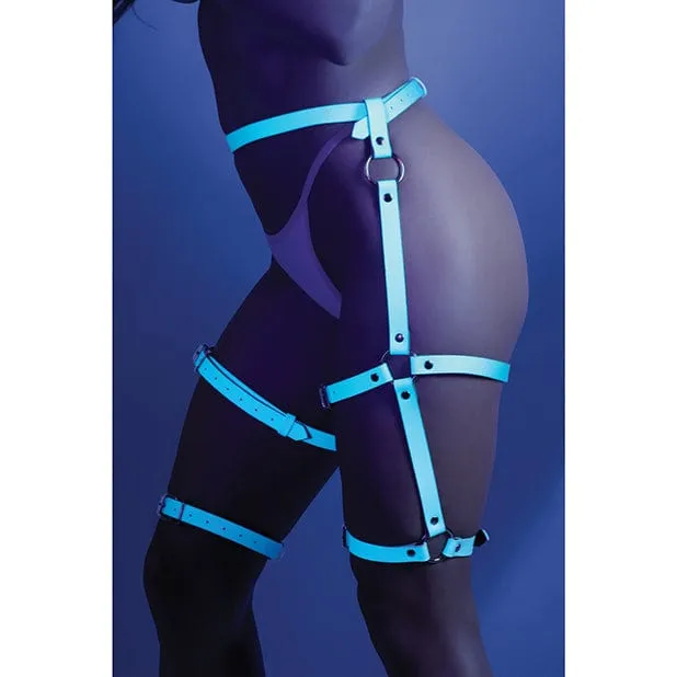 Fantasy Lingerie - Glow Buckle Up Glow in the Dark Harness