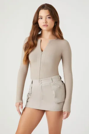 Forever 21 A-line miniskirt with patch pockets