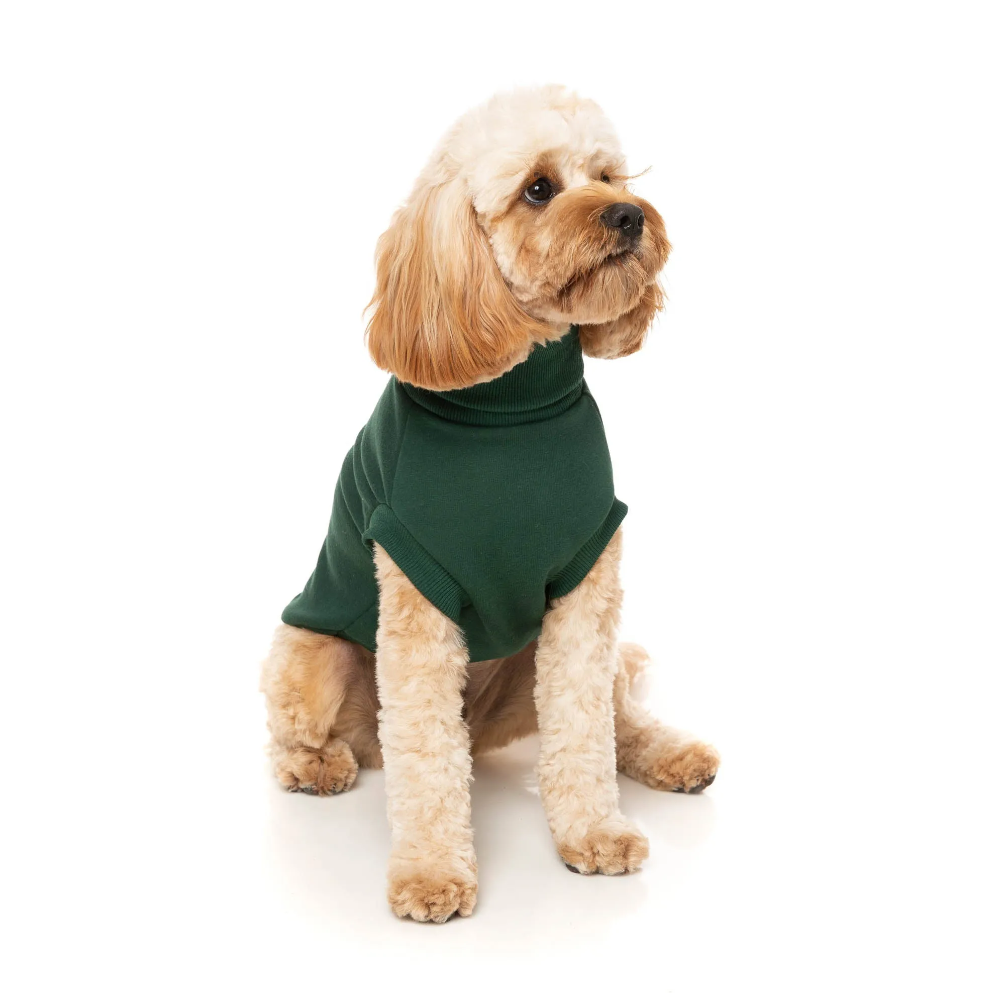 FuzzYard Dog Apparel Stevie Sweater Green Size 1 XXSmall***