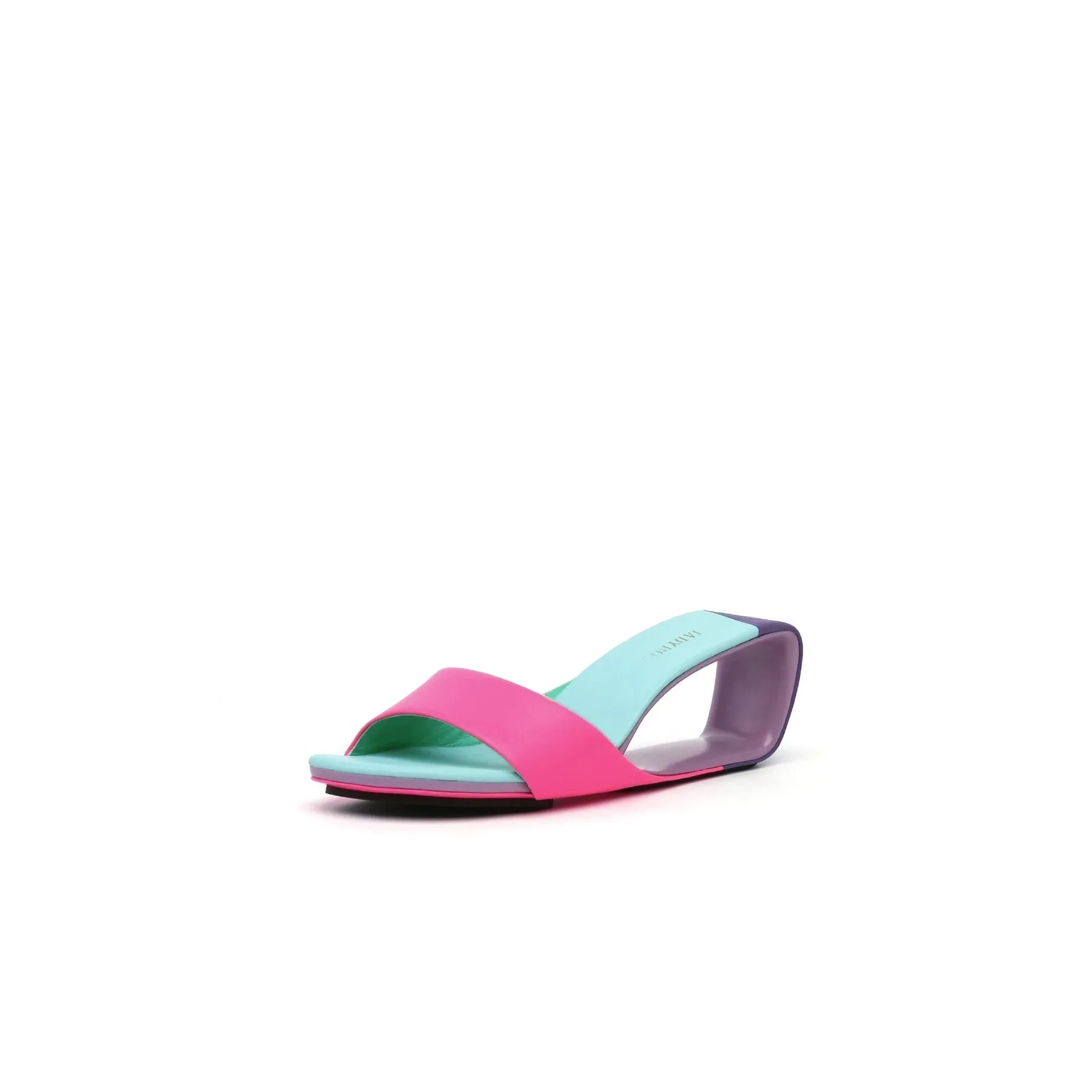 Hollow Wedge Slip-On Sandals