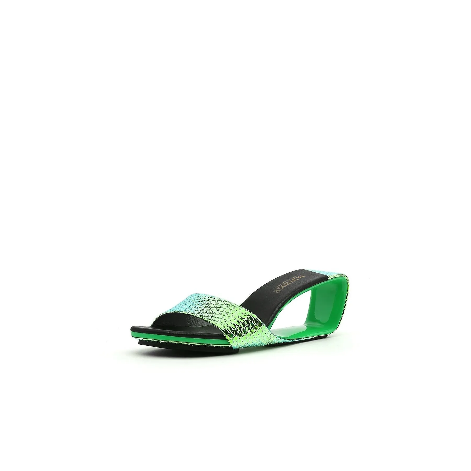 Hollow Wedge Slip-On Sandals