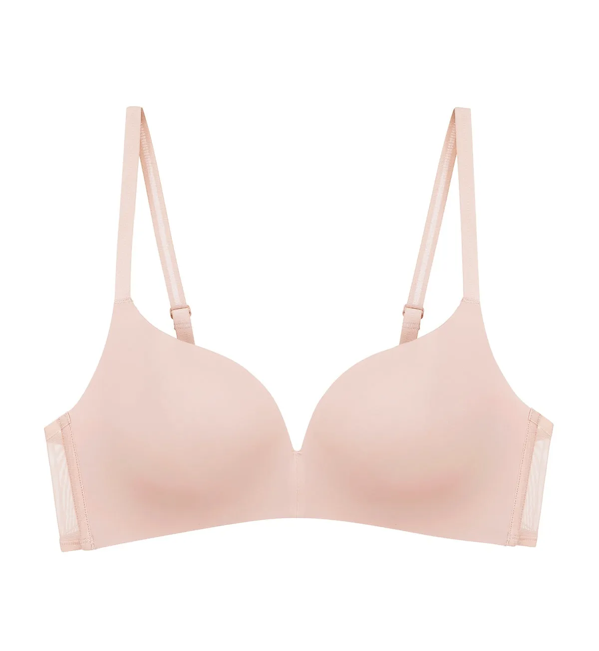 INVISIBLE INSIDE-OUT NON-WIRED PADDED BRA