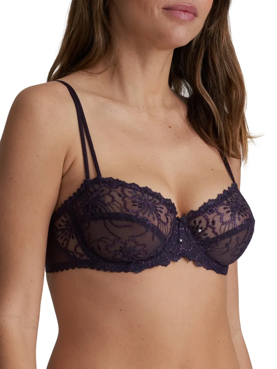 Jane Horizontal Seam Balcony Bra - Amethyst