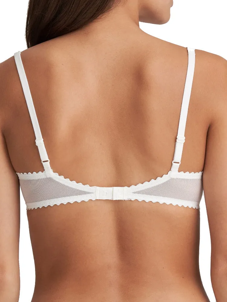 Jane Horizontal Seam Balcony Bra - Natural