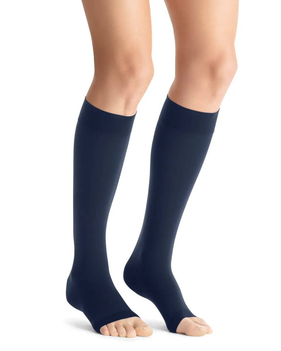 Jobst Opaque Maternity OPEN TOE 15-20 mmHg Knee Highs