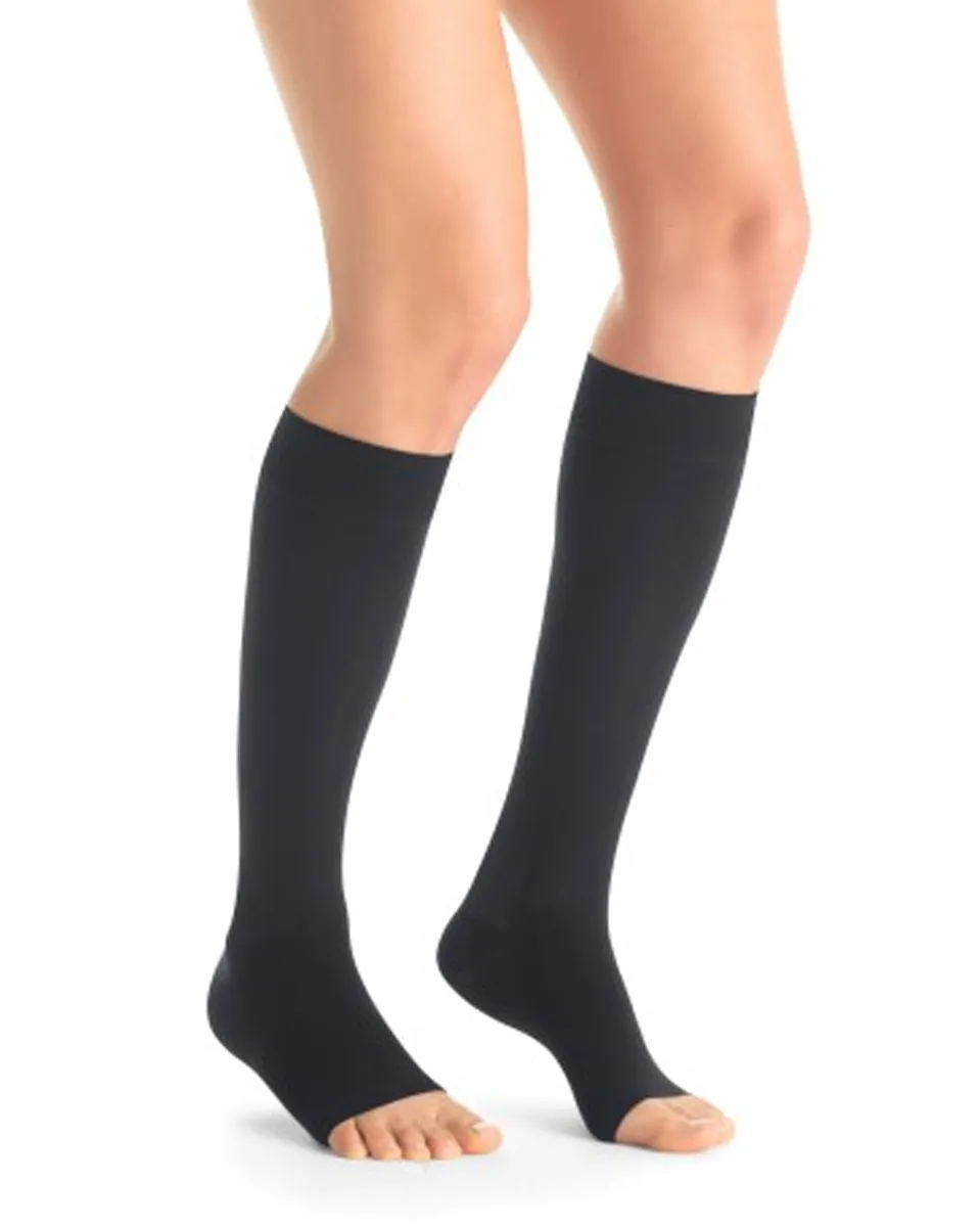 Jobst Opaque Maternity OPEN TOE 15-20 mmHg Knee Highs