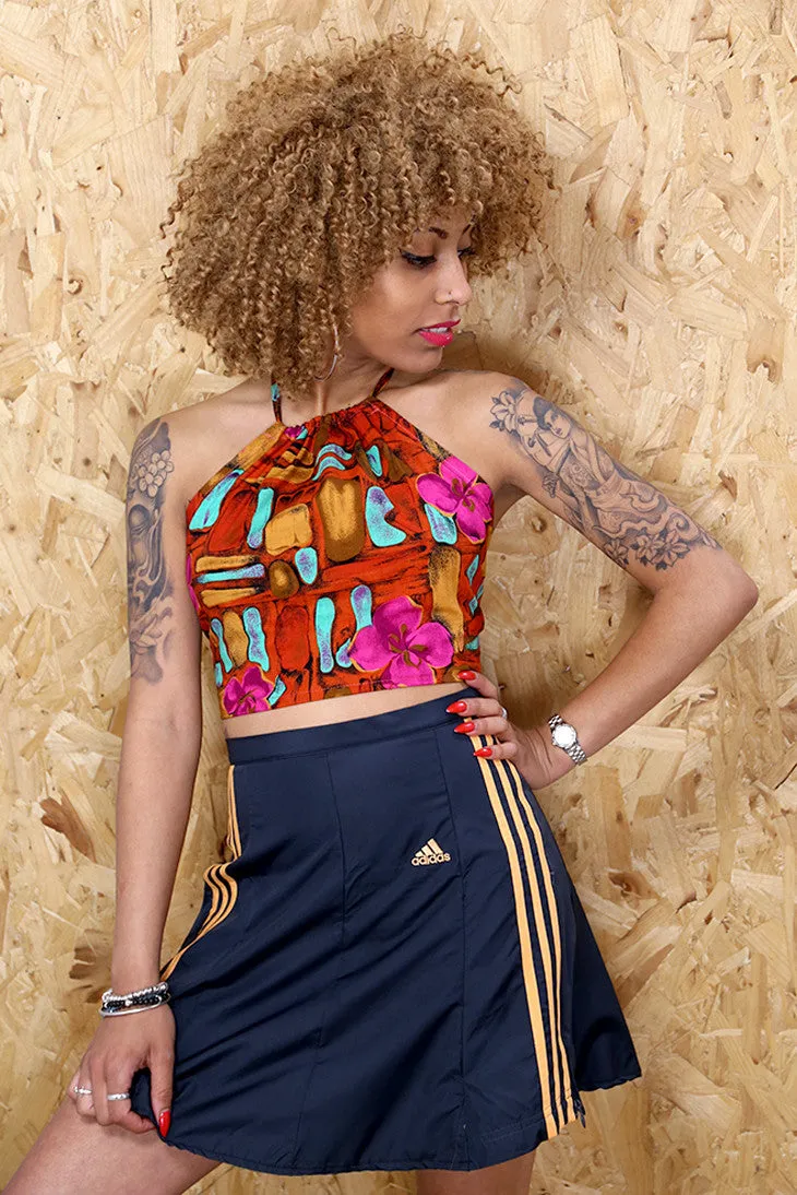 LOOT LABEL Adidas Tang A-line Mini Skirt