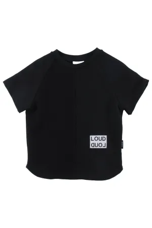 LOUD APPAREL BLACK KAMALI TOP