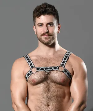 Metallic Chain Harness (Biceps & Leg Harnesses Sold Separately)