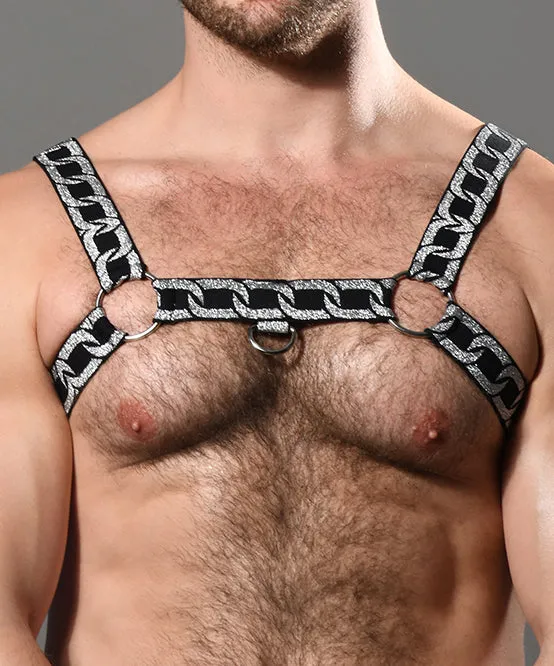 Metallic Chain Harness (Biceps & Leg Harnesses Sold Separately)