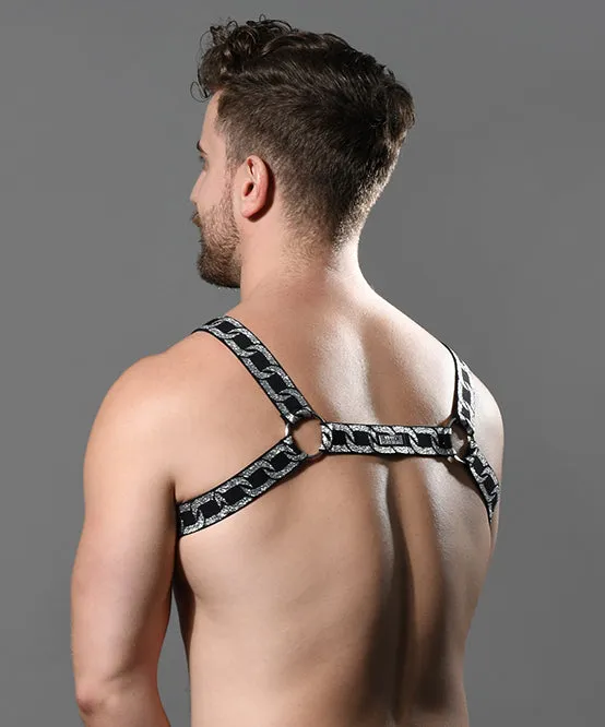 Metallic Chain Harness (Biceps & Leg Harnesses Sold Separately)