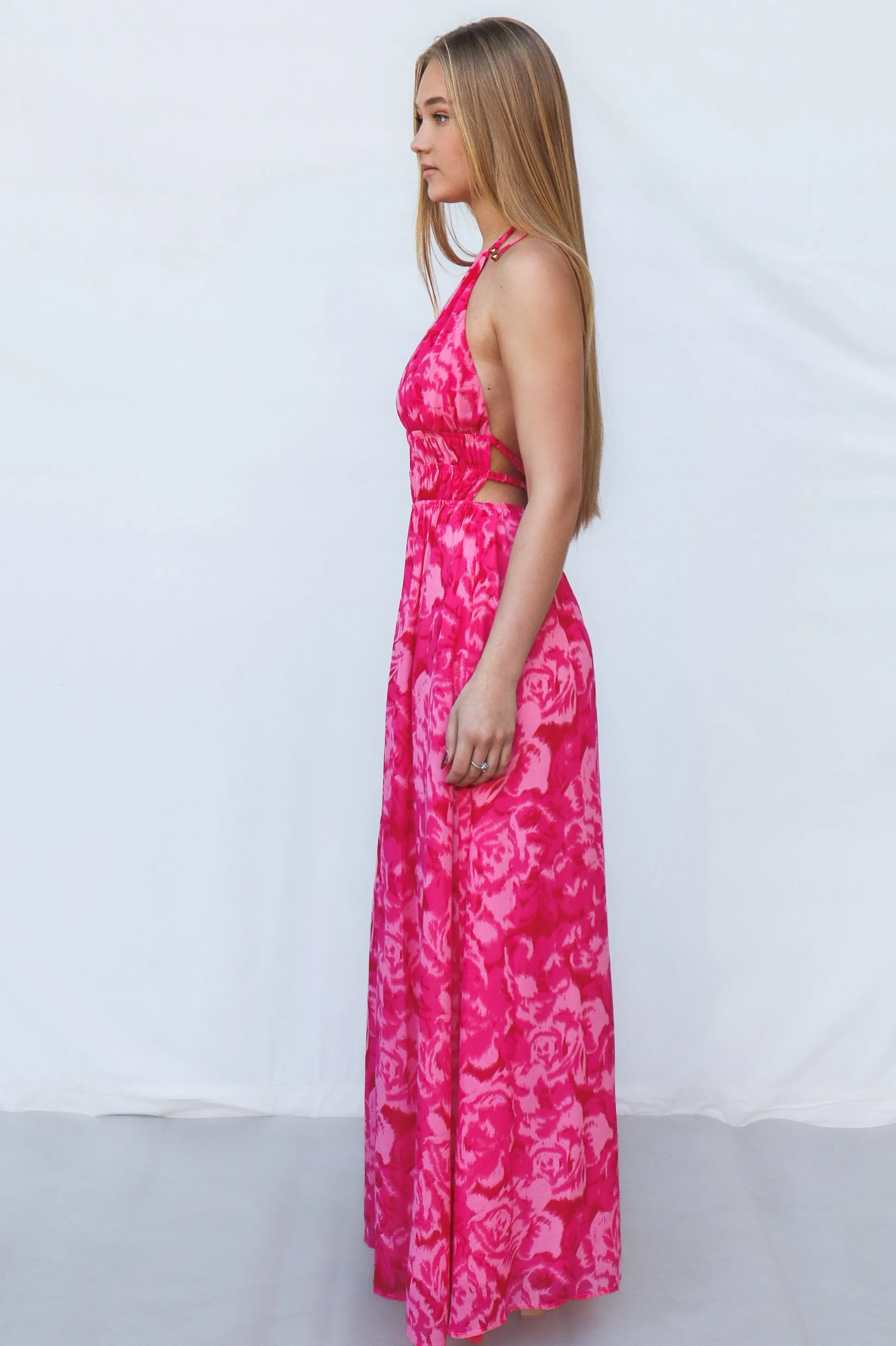 Minfy Maxi Dress - Pink