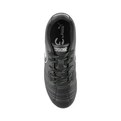 New - ProCat by Puma Youth Kids Soccer Cleats Field Training Shoes, Black