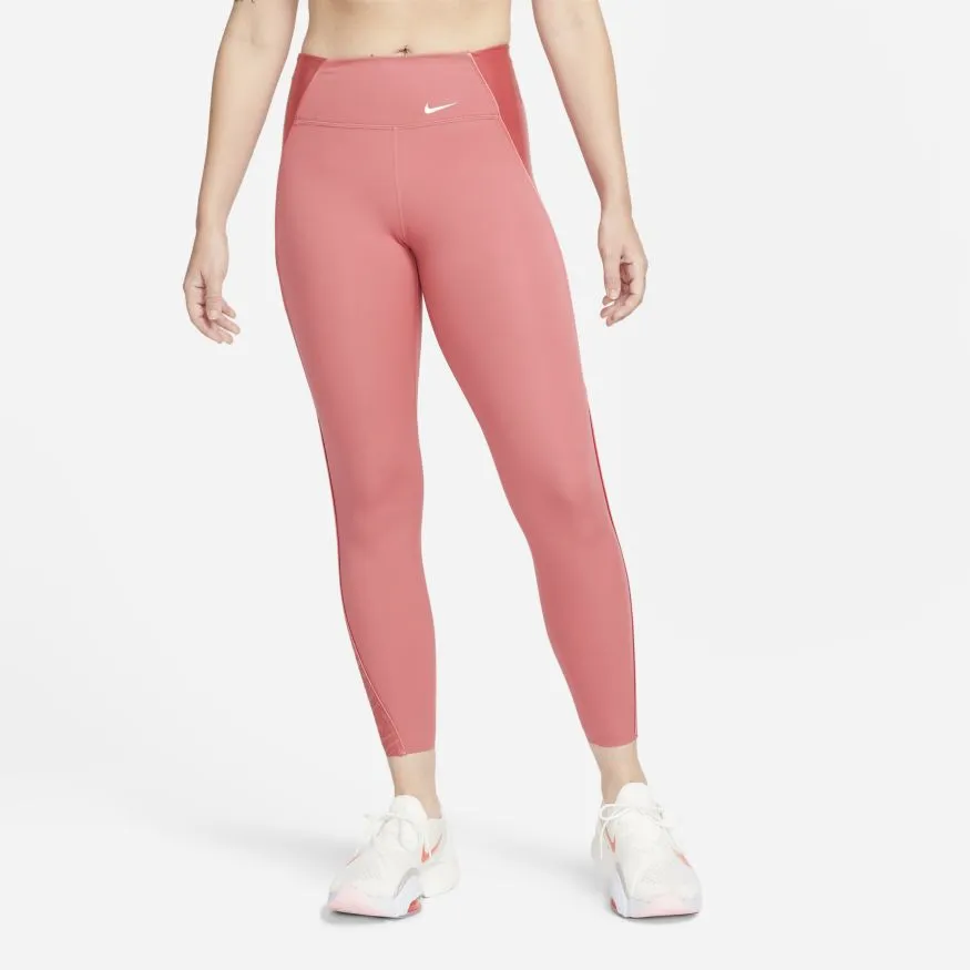 Nike Dri-FIT One Luxe Icon Clash Women's Mid-Rise 7/8 Printed Leggings