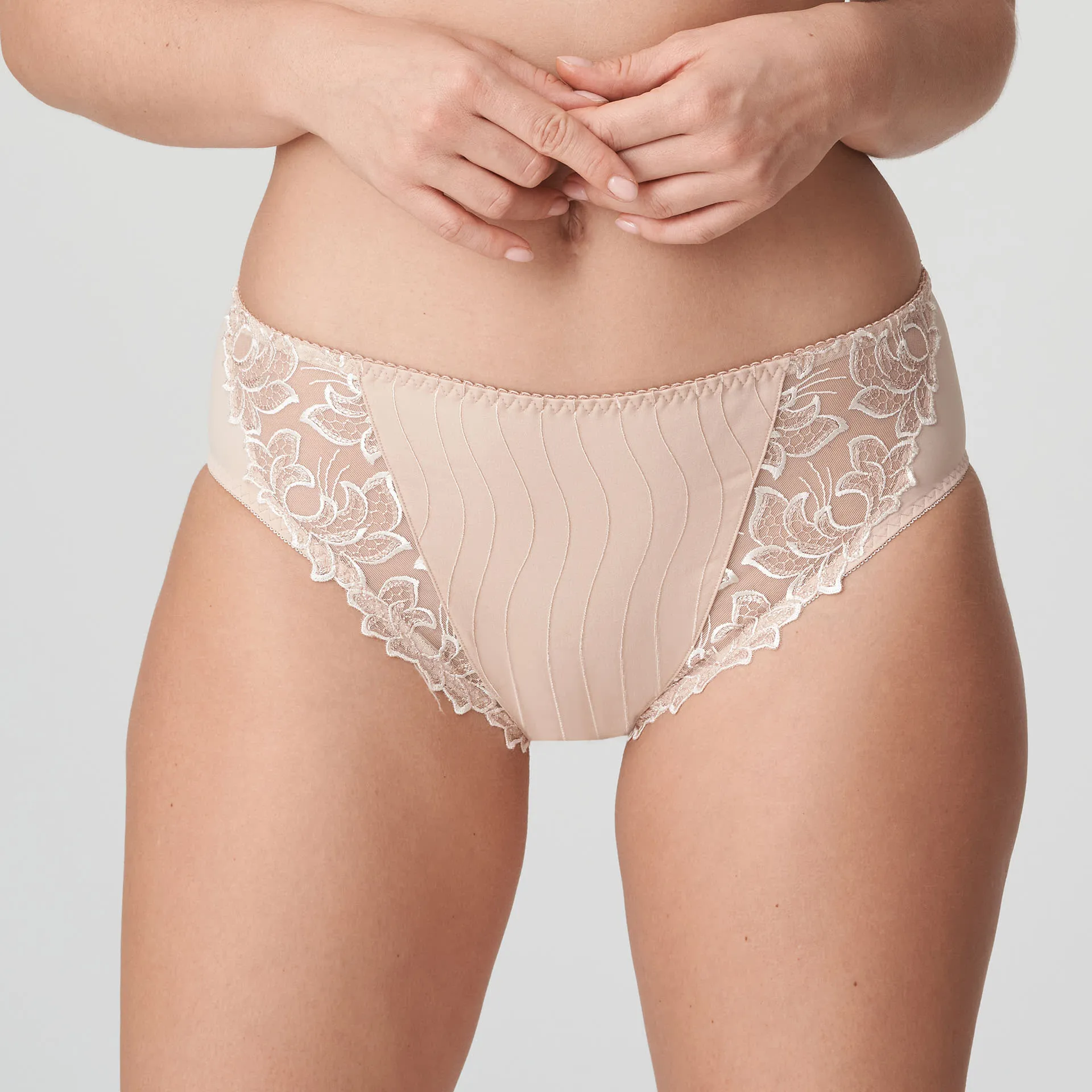 Prima Donna Full Briefs - Deauville - White, Black, Skin