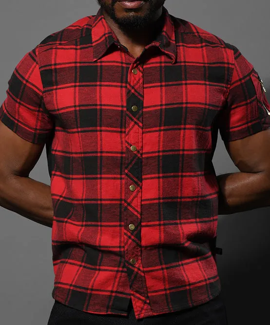 Queer Castro Capsule Stretch Flannel Shirt