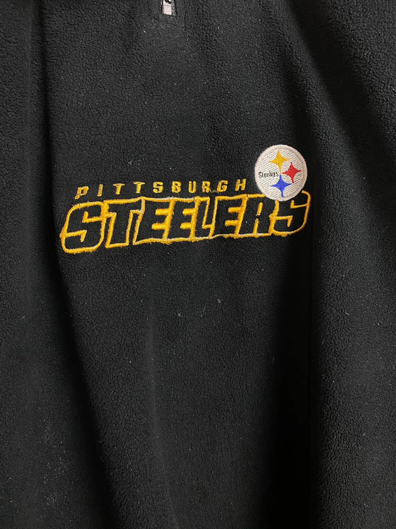 Reebok Pittsburg Steelers Fleece 1/4-Zip (XL)