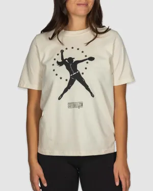 Softballism Star Girl Women's Warm-Up Tee