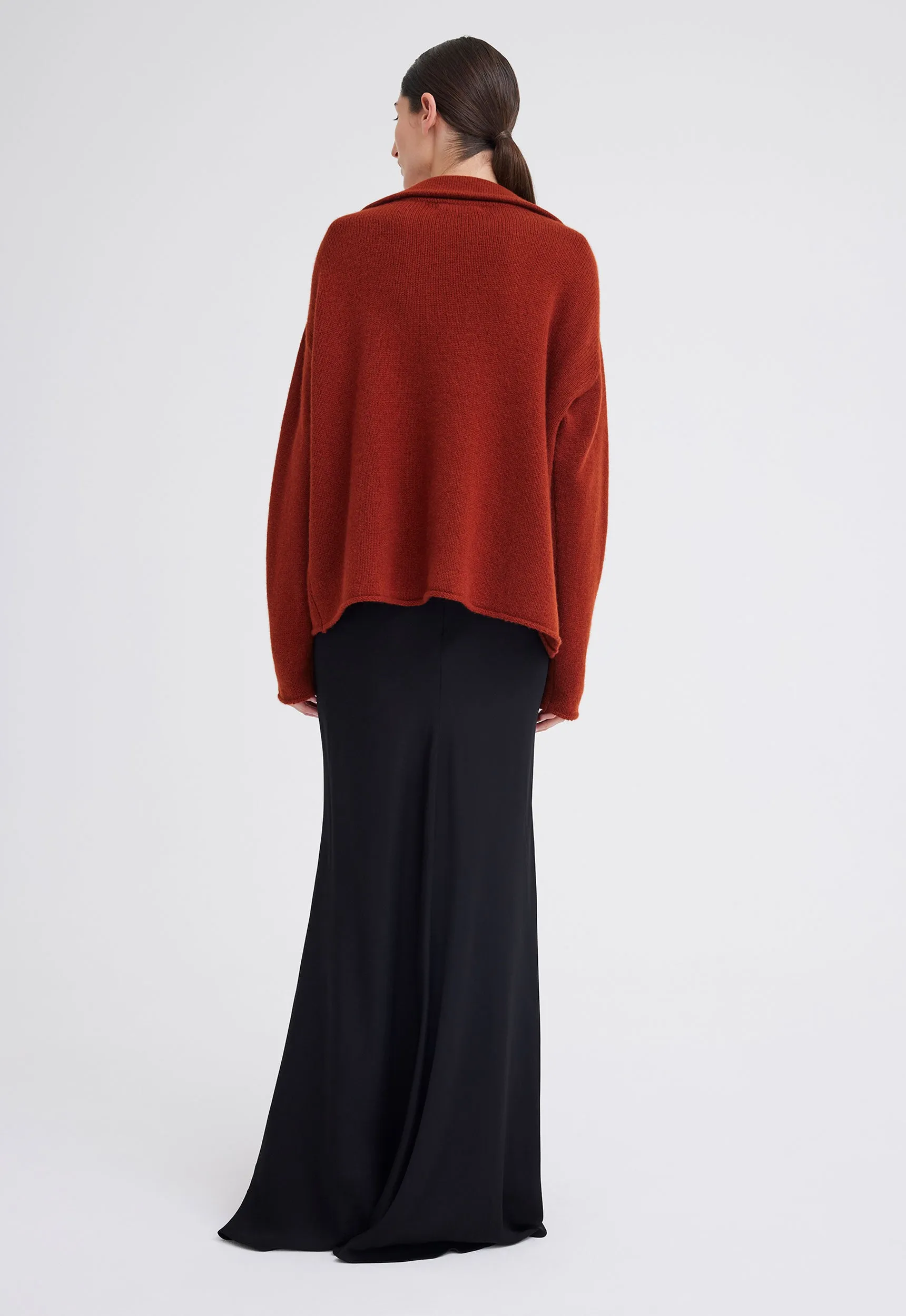 Sola Cashmere Sweater - Firedoor Red