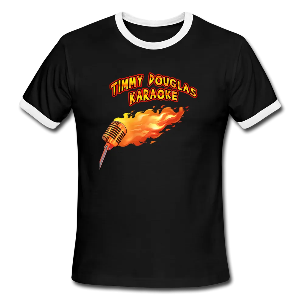 Timmy Douglas Karaoke - Ringer T-Shirt