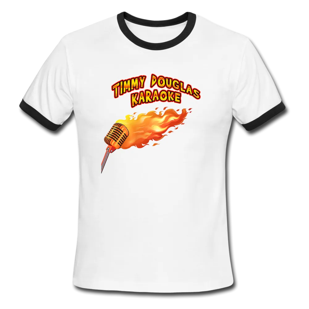 Timmy Douglas Karaoke - Ringer T-Shirt