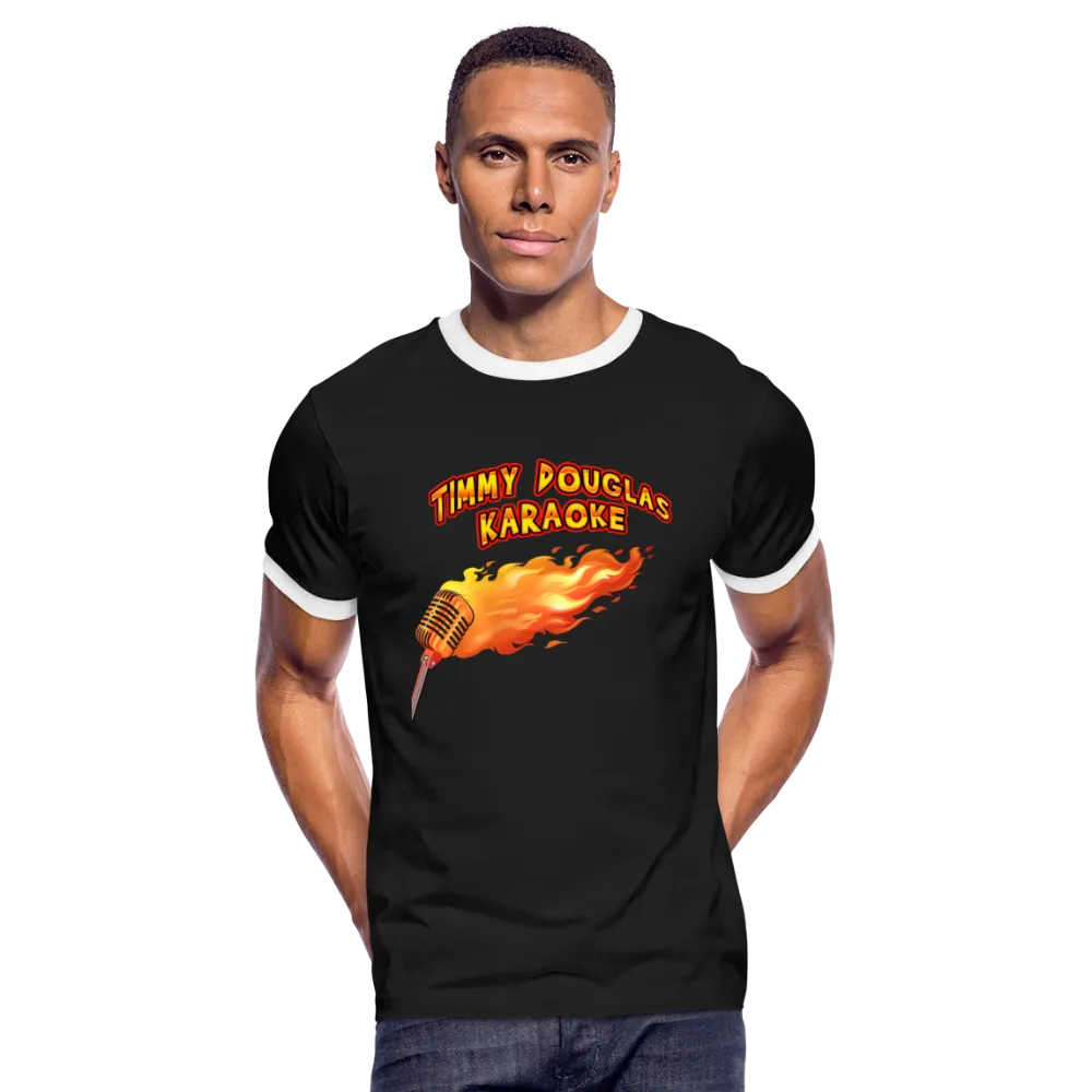 Timmy Douglas Karaoke - Ringer T-Shirt