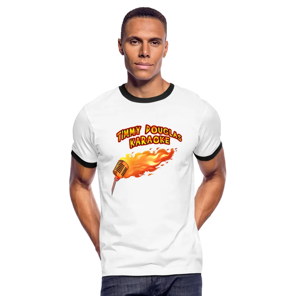 Timmy Douglas Karaoke - Ringer T-Shirt