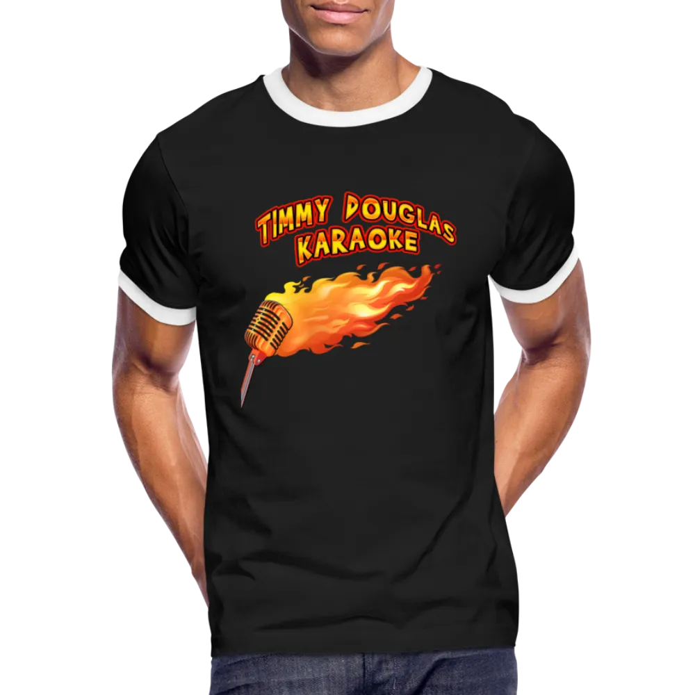 Timmy Douglas Karaoke - Ringer T-Shirt