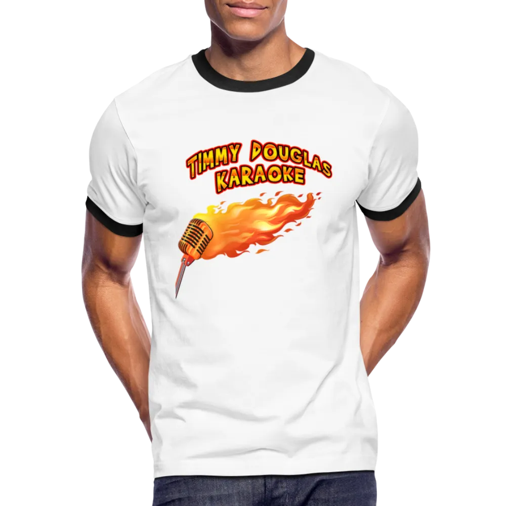 Timmy Douglas Karaoke - Ringer T-Shirt