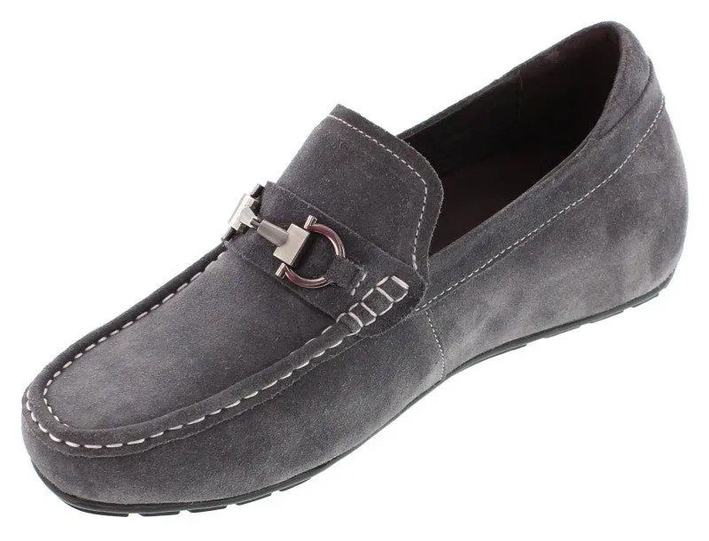 TOTO - H3208 - 2.2 Inches Taller (Nubuck Grey) -Super Lightweight - Size 6.5 / 7 / 7.5 Only